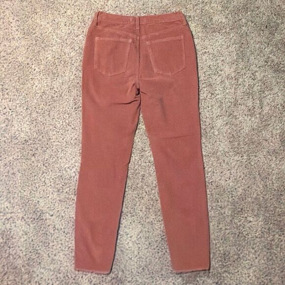 We the Free Corduroy Skinny Pants Modern Mauve Pink Size 28 - Picture 5 of 6